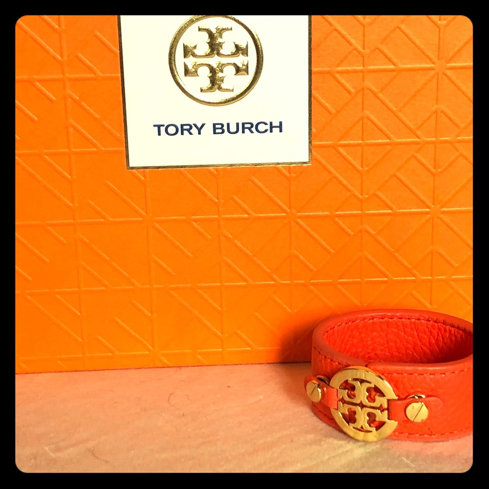 Tory Burch Leather Cuff